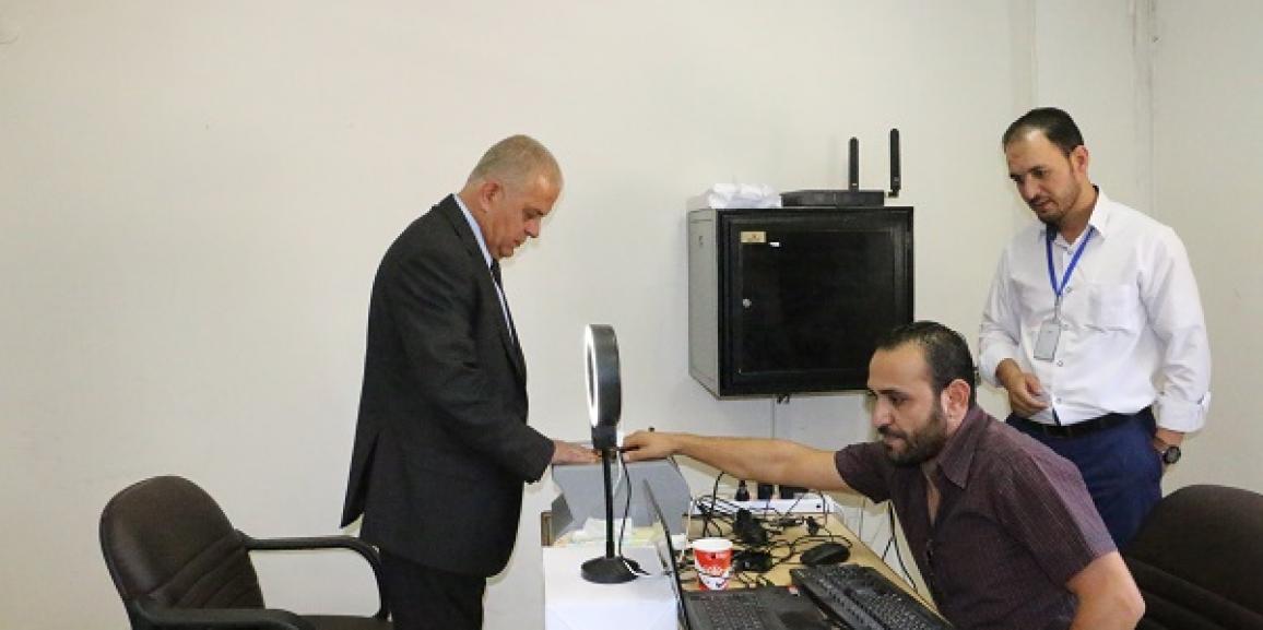 افتتاح مكتب اصدار البطاقات الذكية في جامعة الزيتونة الأردنية