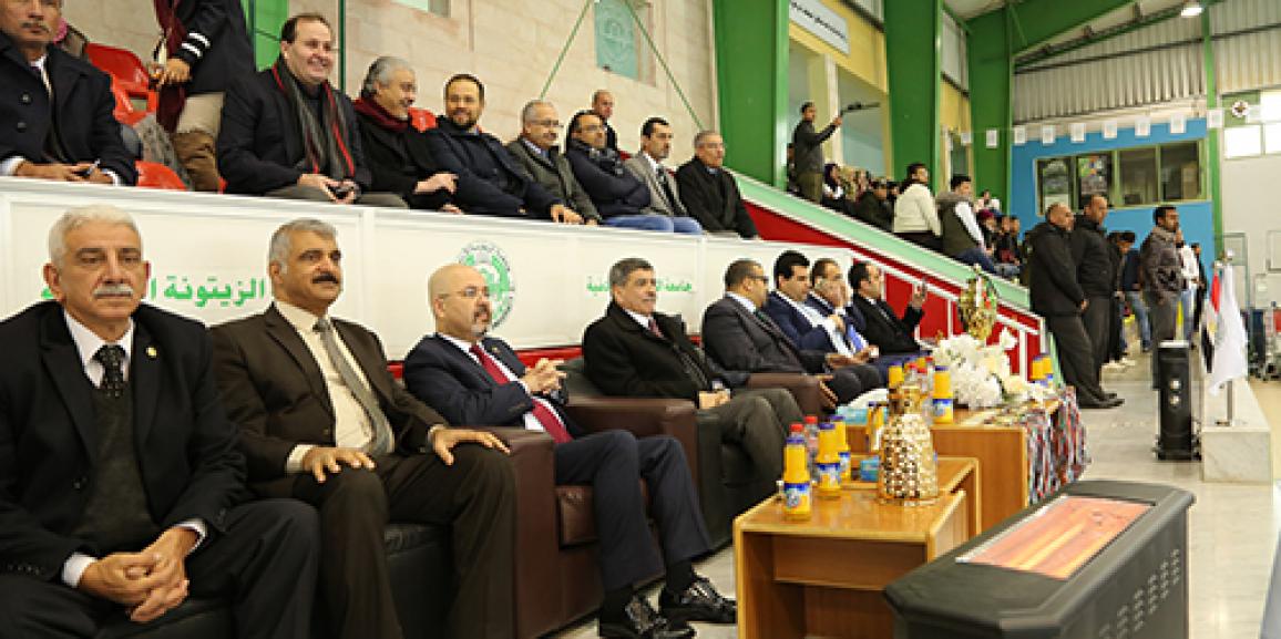السفير العراقي ونائب السفير المصري في رحاب جامعة الزيتونة الأردنية