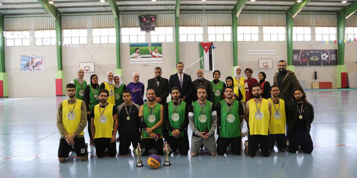 نهائي بطولة جامعة الزيتونة الأردنية  لبطولة كرة السلة (3×3) طلاب وطالبات