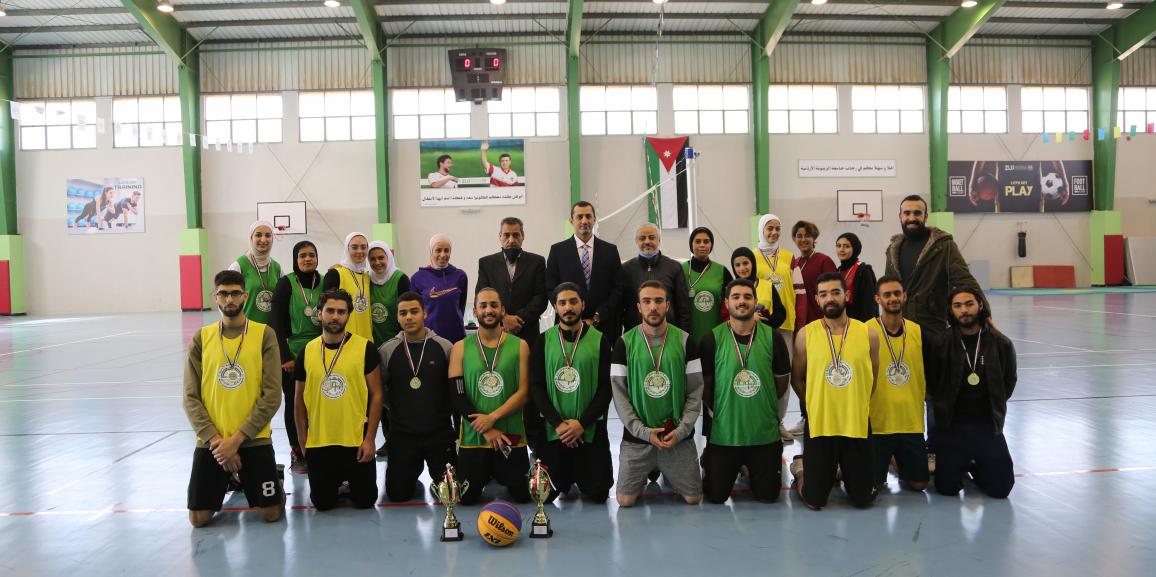 نهائي بطولة جامعة الزيتونة الأردنية لبطولة كرة السلة (3×3) طلاب وطالبات