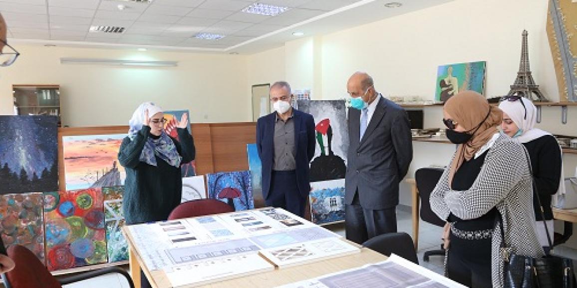 مكتب ايراسموس بلس الوطني في الأردن يزور جامعة الزيتونة الأردنية