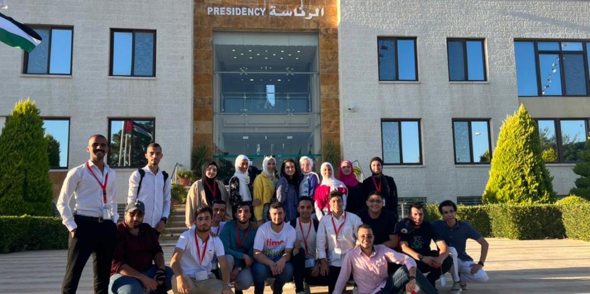 جامعة الزيتونة الأردنية تستقبل طلبة التدريب العرب