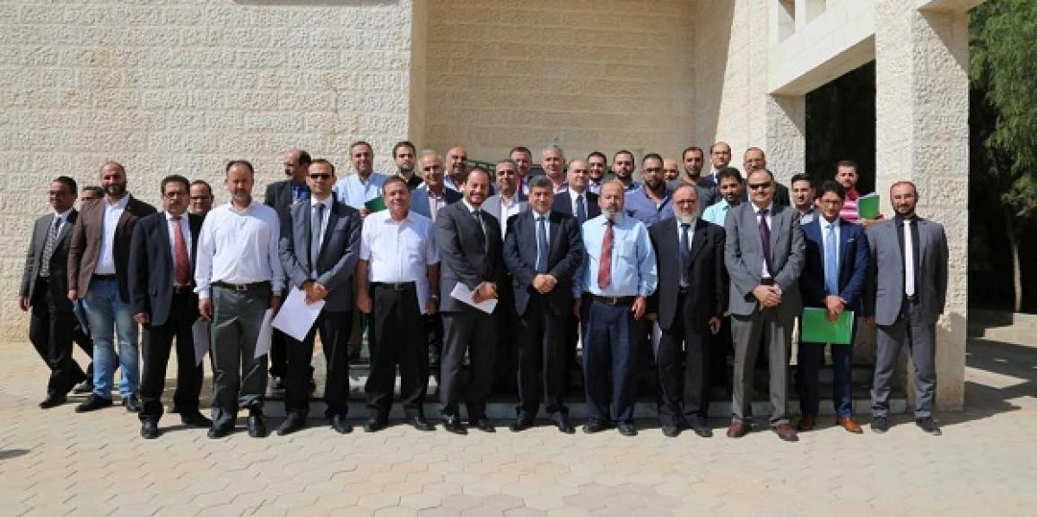 تخريج الدورات التدريبية لأعضاء الهيئة التدريسية في جامعة الزيتونة الأردنية