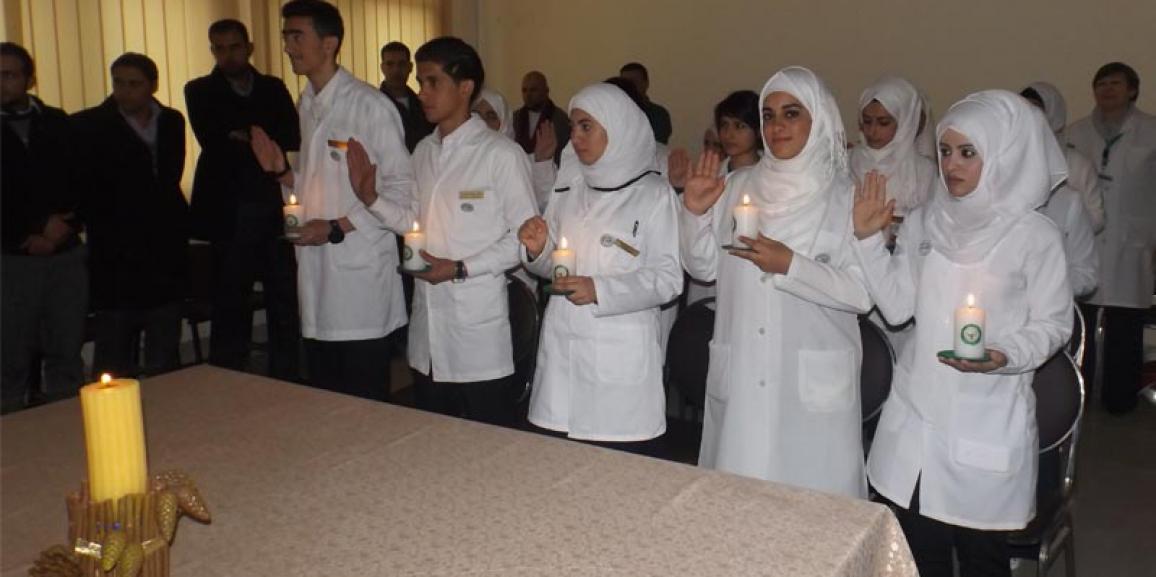 Candle Lighting Ceremonies in the Faculty of Nursing