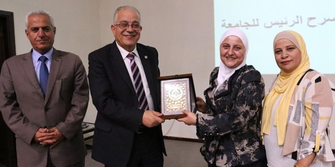 جامعة الزيتونة الأردنية تستضيف القاضي إحسان بركات