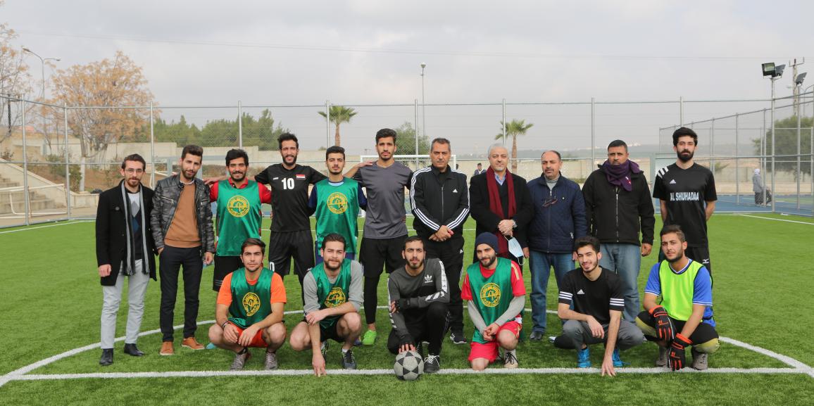 انطلاق البطولة الكروية الرابعة للطلبة الوافدين في جامعة الزيتونة الأردنية
