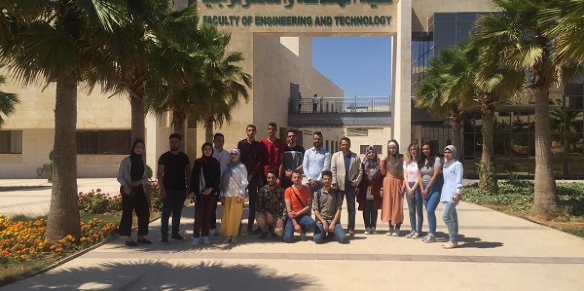 “الزيتونة الأردنية” تستقبل طلاب المجلس العربي للتدريب والابداع الطلابي