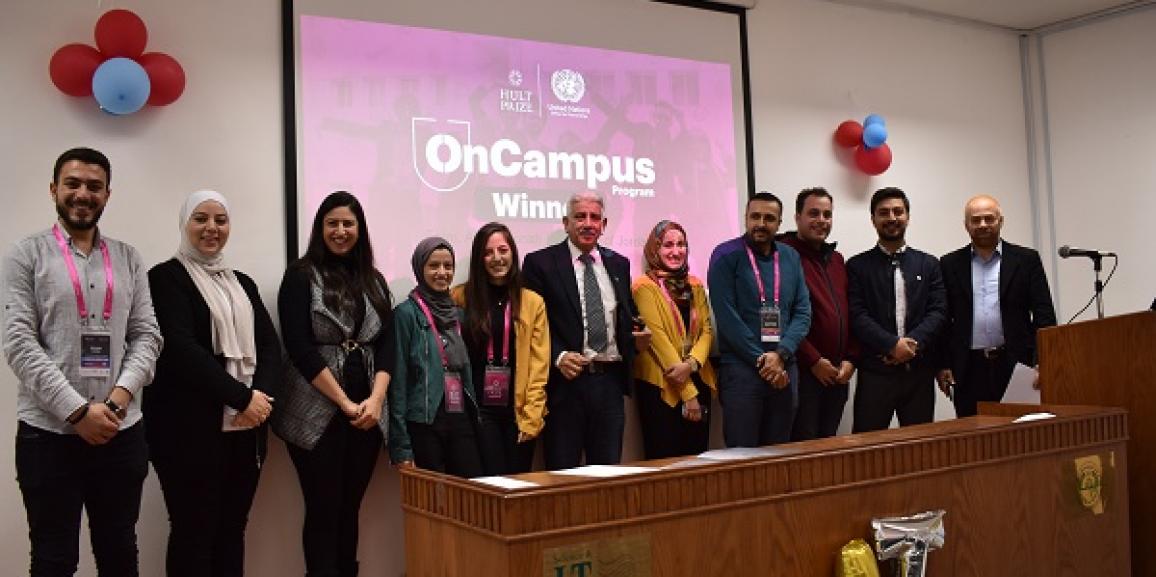 Students of Al-Zaytoonah University of Jordan Participate in Hult Prize Awards