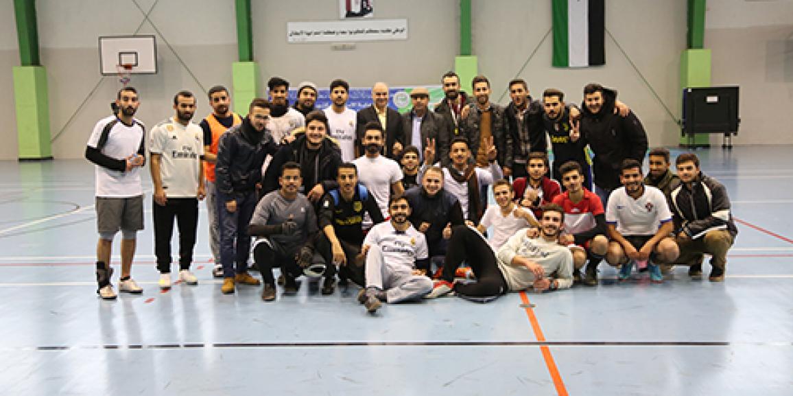 البطولة الثالثة لخماسي كرة القدم للطلبة الوافدين في جامعة الزيتونة الأردنية