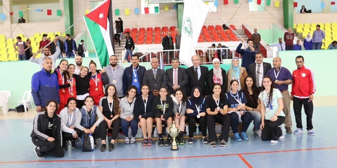 الجامعة الأردنية تظفر ببطولة كرة السلة 3×3 (طالبات)