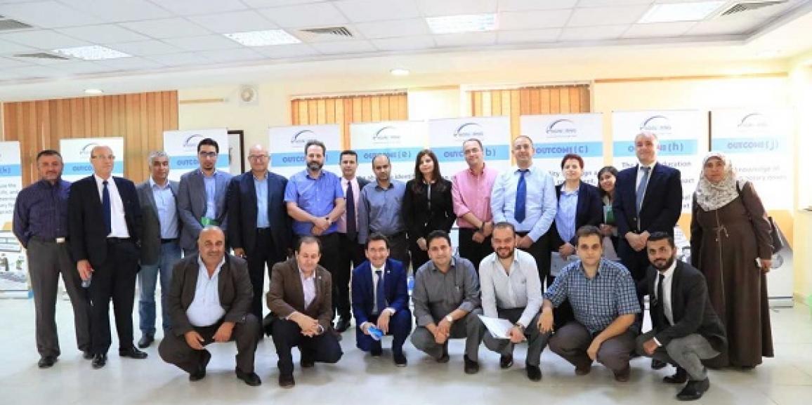 “هندسة “الزيتونة الأردنية  تلتقي ممثلي المجلس الصناعي