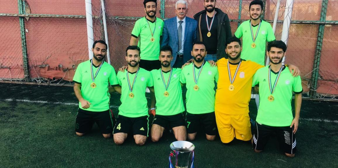 الزيتونة تحقق المركز الأول في بطولة ارض العزم للجامعات الأردنية بخماسي كرة القدم